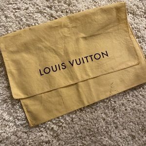 Vintage Louis Vuitton dust bag